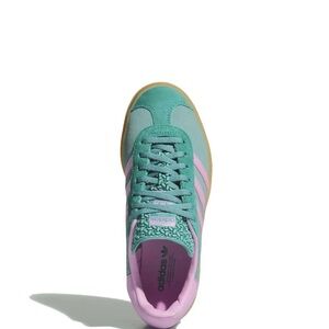 adidas Women's Green & Pink Campus Suede Sneaker NWT - 476999